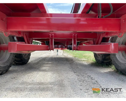 Cloverdale 8 10 Mega Bale Carrier Self Loading Arm Stainless Steel Deck Tandem Axle Bale Carriers