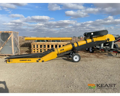 ConveyAll 2218 Transfer Conveyor 22’’ Belt 10 HP Single-Phase Field Loader Hopper Conveyors