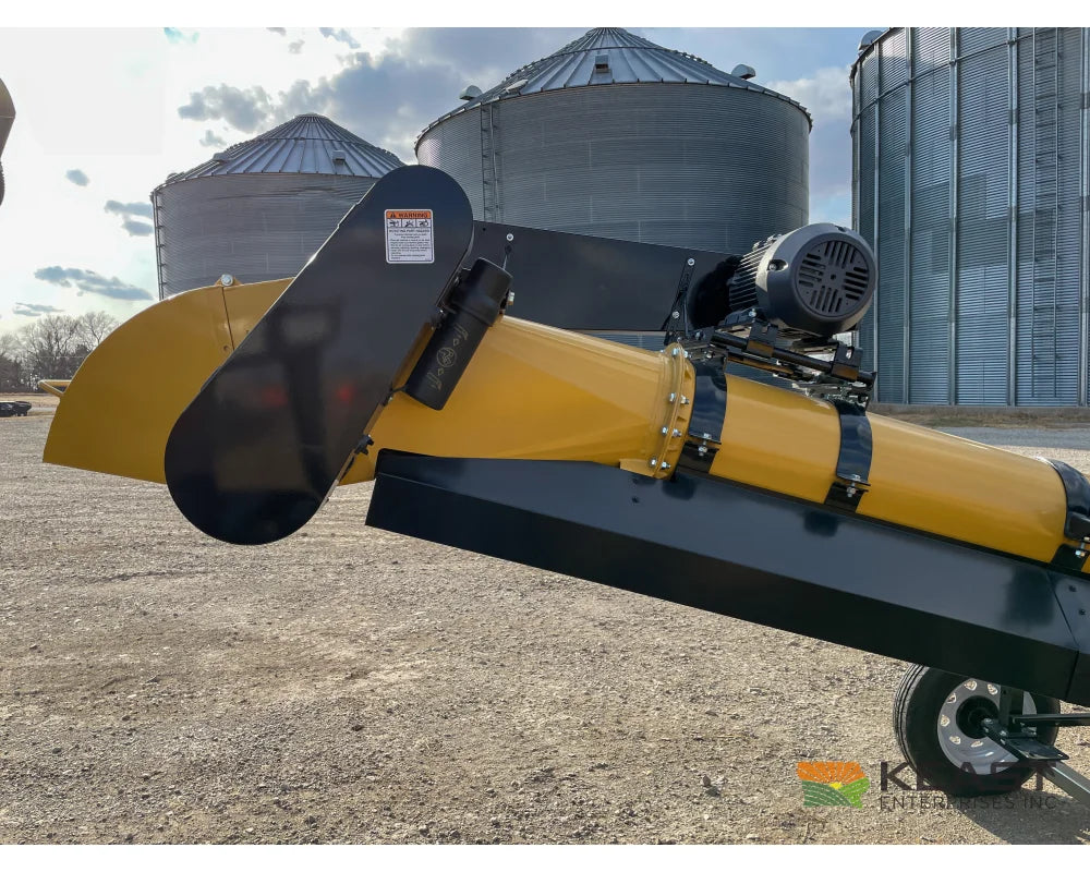 ConveyAll 2218 Transfer Conveyor 22’’ Belt 10 HP Single-Phase Field Loader Hopper Conveyors