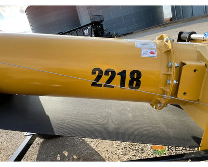 ConveyAll 2218 Transfer Conveyor 22’’ Belt 10 HP Single-Phase Field Loader Hopper Conveyors
