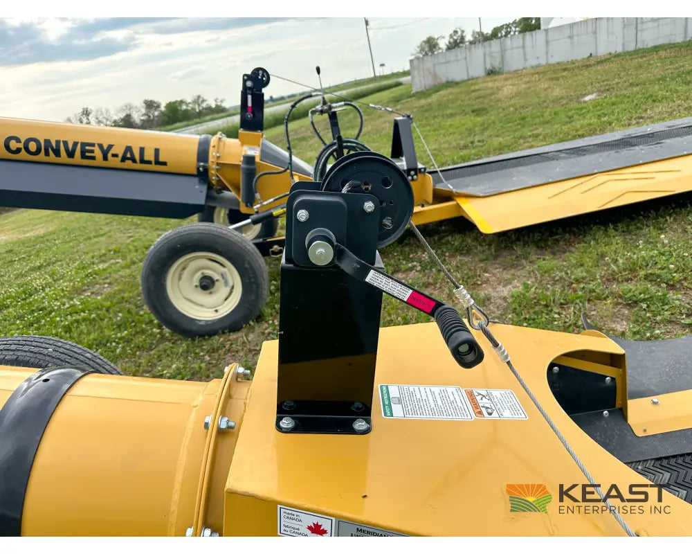 Convey-All 2218 Transfer Conveyor Railcar Hopper 10 HP Single-Phase 4 5/8’’ Clearance Conveyors