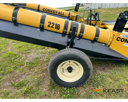 Convey-All 2218 Transfer Conveyor Railcar Hopper 10 HP Single-Phase 4 5/8’’ Clearance Conveyors