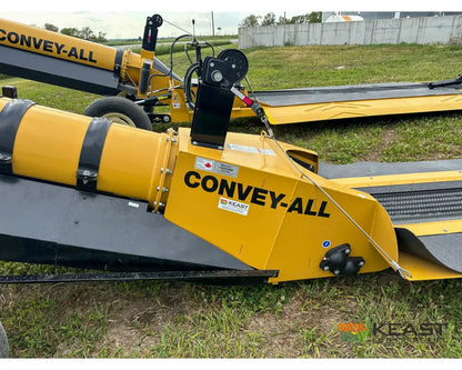 Convey-All 2218 Transfer Conveyor Railcar Hopper 10 HP Single-Phase 4 5/8’’ Clearance Conveyors