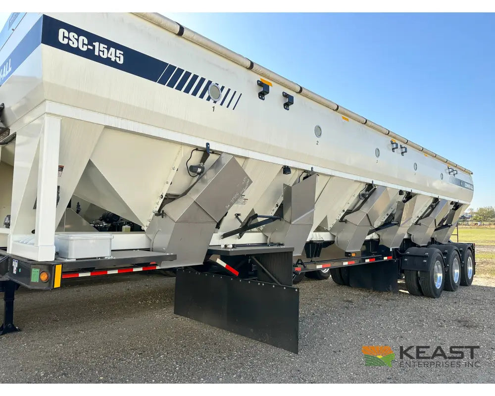 Convey-All CSC1545 Seed Tender Trailer 1,525 Cu Ft 6 Compartments Electric Gates Conveyors