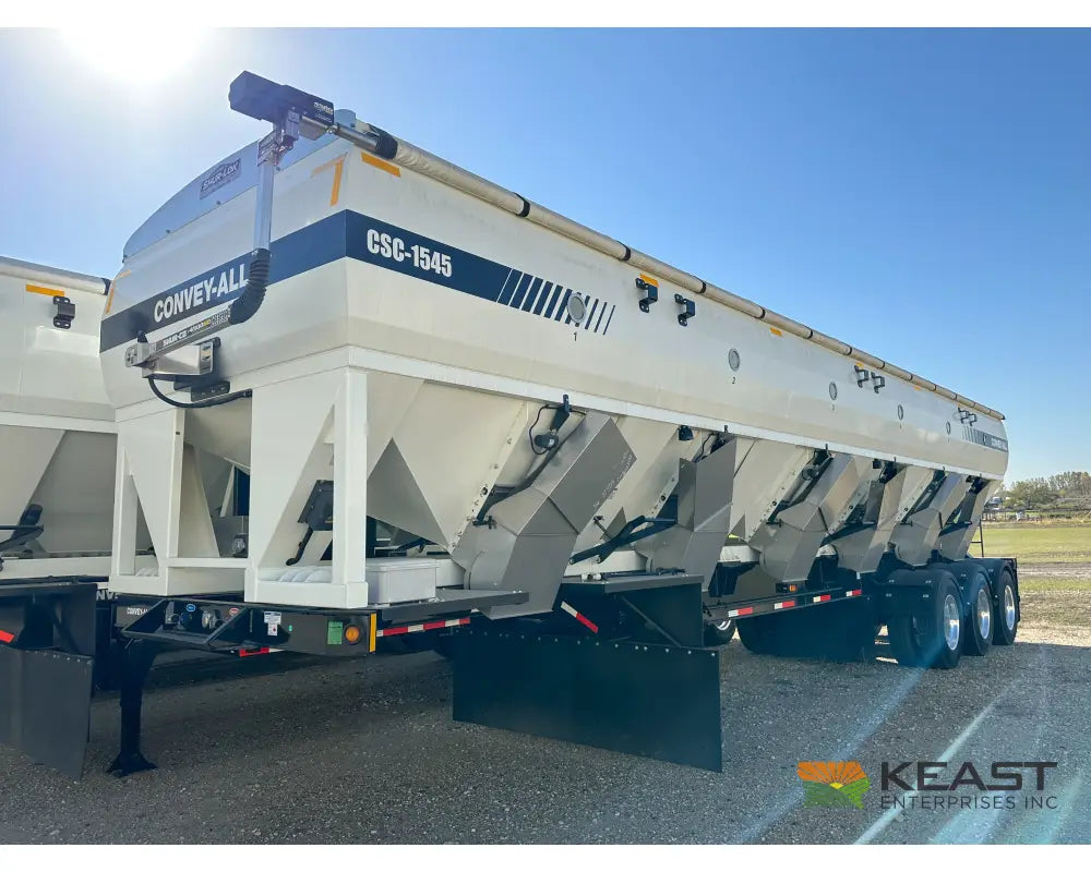 Convey-All CSC1545 Seed Tender Trailer 1,525 Cu Ft 6 Compartments Electric Gates Conveyors