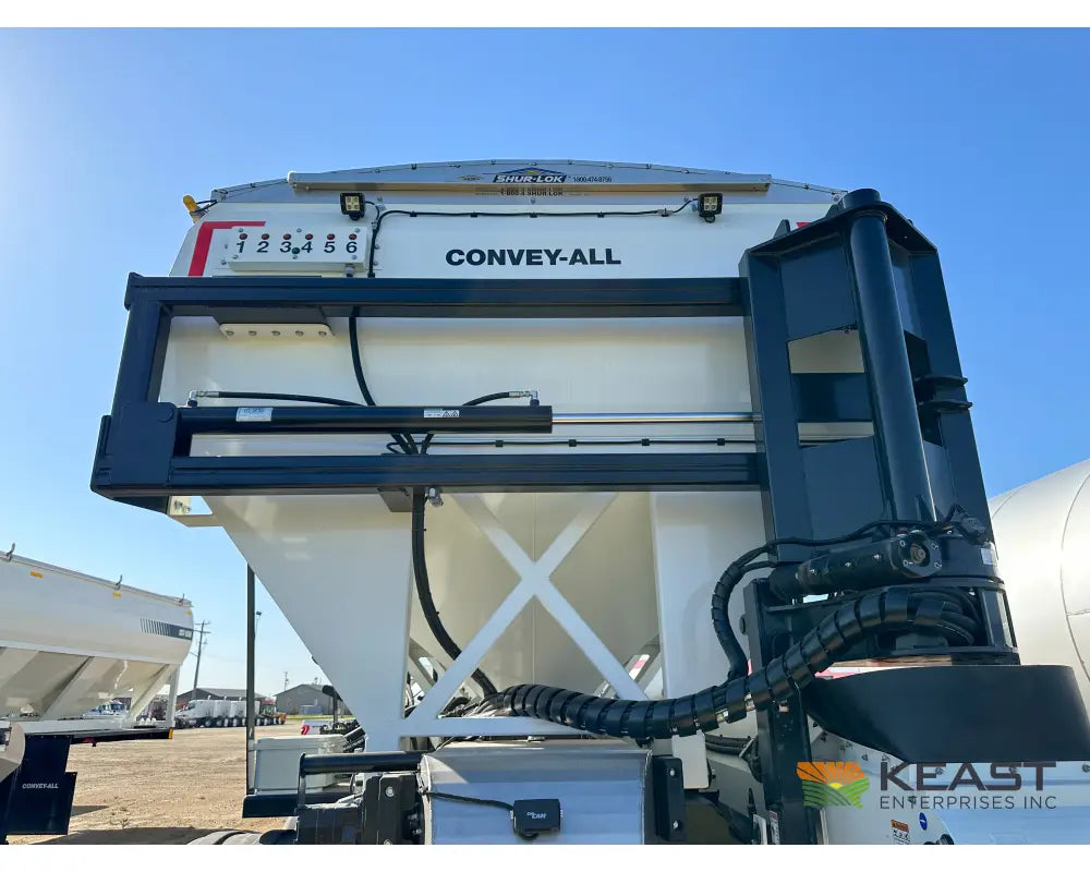 Convey-All CST1550 Seed Tender Trailer 1,550 cu ft 6 Compartments 50 HP Diesel Conveyors