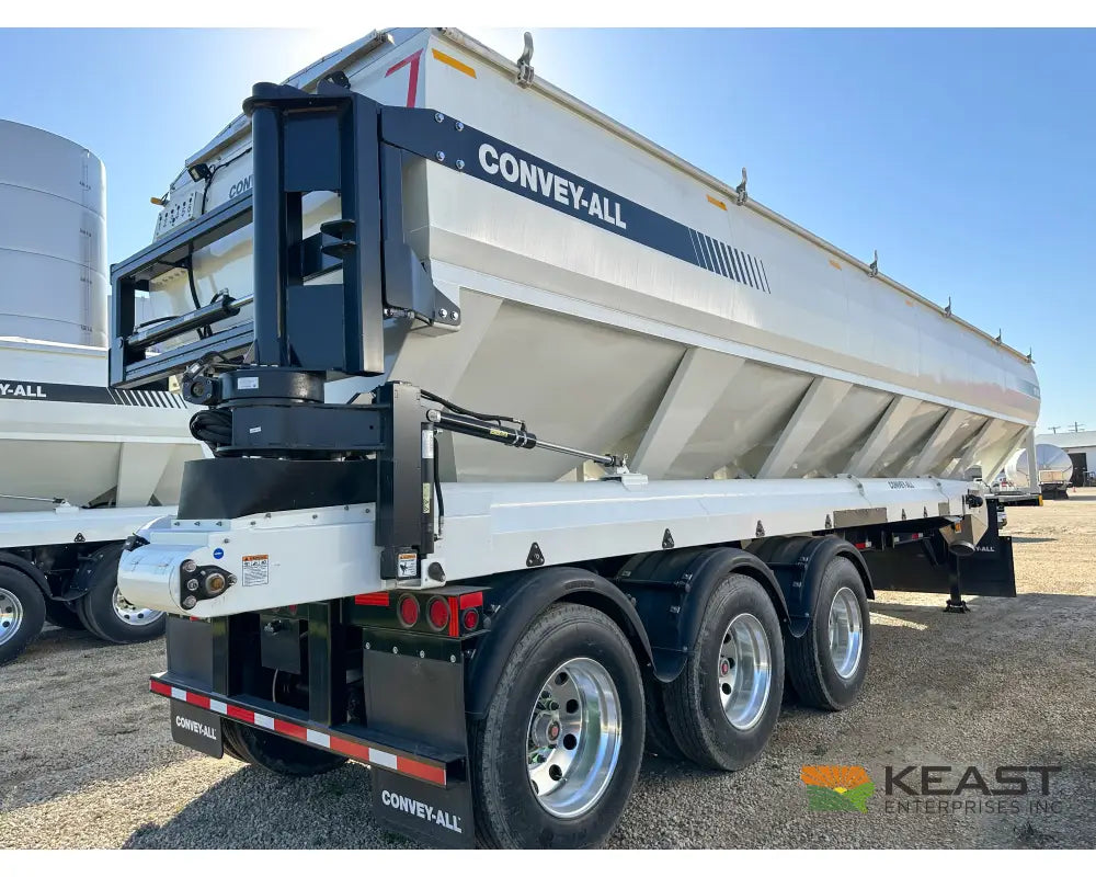 Convey-All CST1550 Seed Tender Trailer 1,550 cu ft 6 Compartments 50 HP Diesel Conveyors