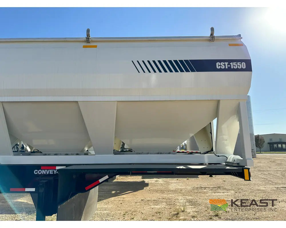 Convey-All CST1550 Seed Tender Trailer 1,550 cu ft 6 Compartments 50 HP Diesel Conveyors