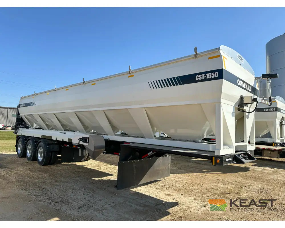 Convey-All CST1550 Seed Tender Trailer 1,550 cu ft 6 Compartments 50 HP Diesel Conveyors