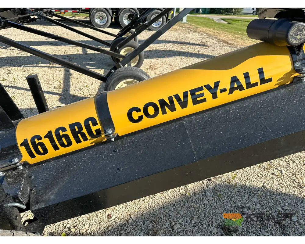 ConveyAll 1616 Railcar Unload Conveyor - 4.5’’ Tall Hopper 16’’ Tube Conveyors
