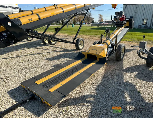 ConveyAll 1616 Railcar Unload Conveyor - 4.5’’ Tall Hopper 16’’ Tube Conveyors