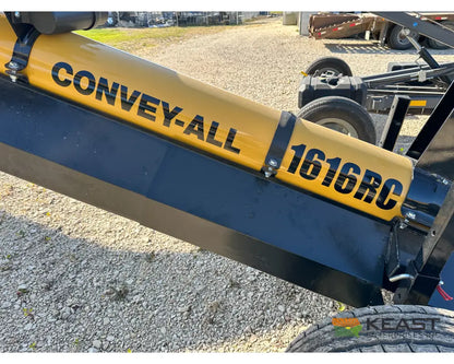 ConveyAll 1616 Railcar Unload Conveyor - 4.5’’ Tall Hopper 16’’ Tube Conveyors