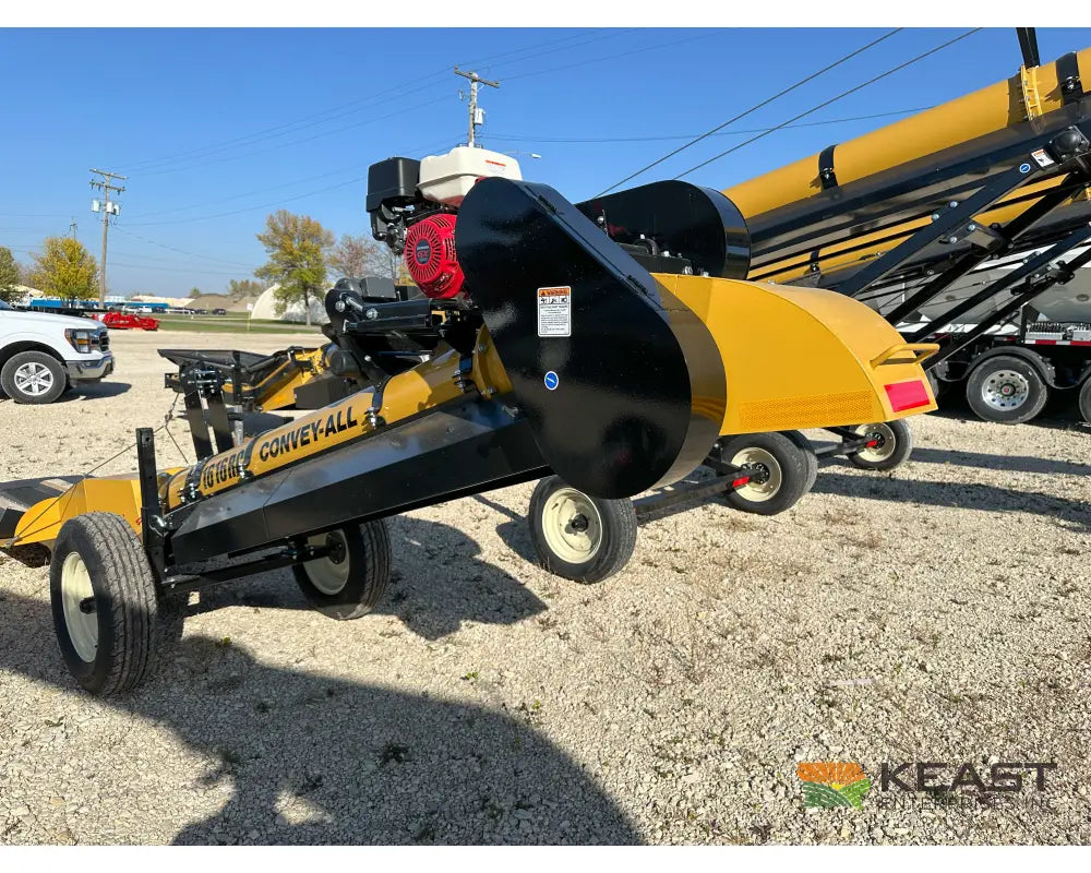 ConveyAll 1616 Railcar Unload Conveyor - 4.5’’ Tall Hopper 16’’ Tube Conveyors