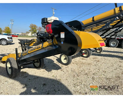 ConveyAll 1616 Railcar Unload Conveyor - 4.5’’ Tall Hopper 16’’ Tube Conveyors