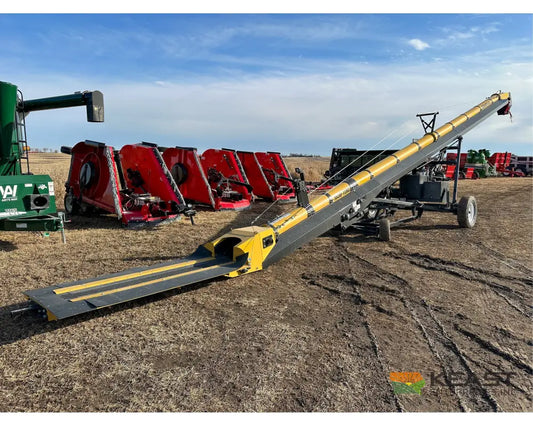 ConveyAll 1650 Railcar Unload Conveyor - 4.5’’ Tall Hopper 16’’ Tube 50’ Length Conveyors