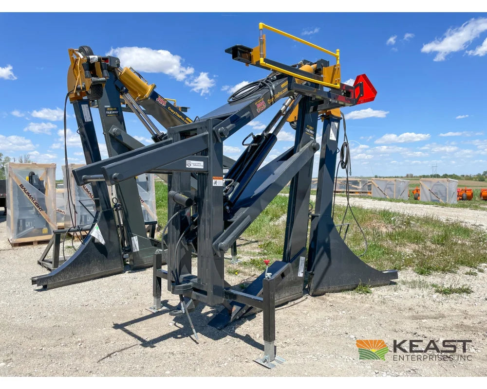 Crary 612 6’ Tile Plow 6’ Max Depth Dual Link Stability Control Frame-Mount Design Tile Plow