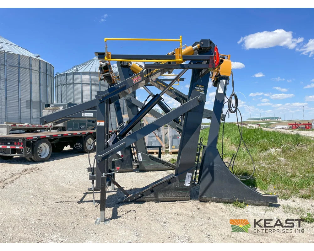 Crary 612 6’ Tile Plow 6’ Max Depth Dual Link Stability Control Frame-Mount Design Tile Plow