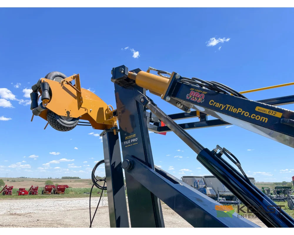 Crary 612 6’ Tile Plow 6’ Max Depth Dual Link Stability Control Frame-Mount Design Tile Plow