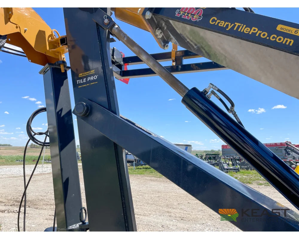 Crary 612 6’ Tile Plow 6’ Max Depth Dual Link Stability Control Frame-Mount Design Tile Plow