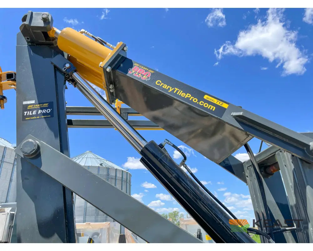 Crary 712 7’ Tile Plow - 7’ Max Depth Dual Link Stability Control Frame-Mount Design Tile Plow