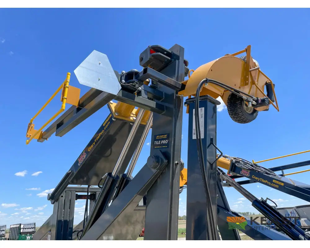 Crary 712 7’ Tile Plow - 7’ Max Depth Dual Link Stability Control Frame-Mount Design Tile Plow