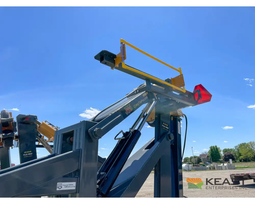 Crary 712 7’ Tile Plow - 7’ Max Depth Dual Link Stability Control Frame-Mount Design Tile Plow