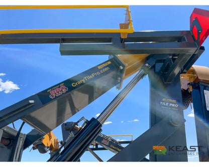 Crary 712 7’ Tile Plow - 7’ Max Depth Dual Link Stability Control Frame-Mount Design Tile Plow