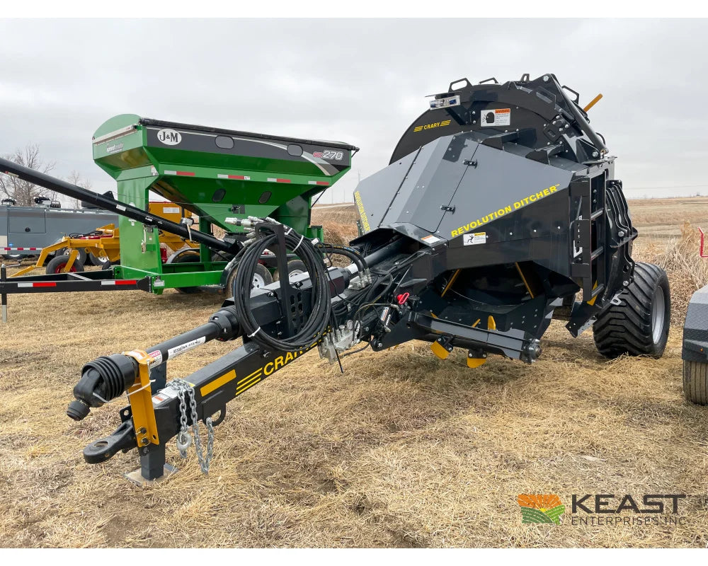 Crary Revolution Ditcher 6.5’ Rotor Elevation Control Kit Floatation Tires GPS Mast Rotary Ditchers