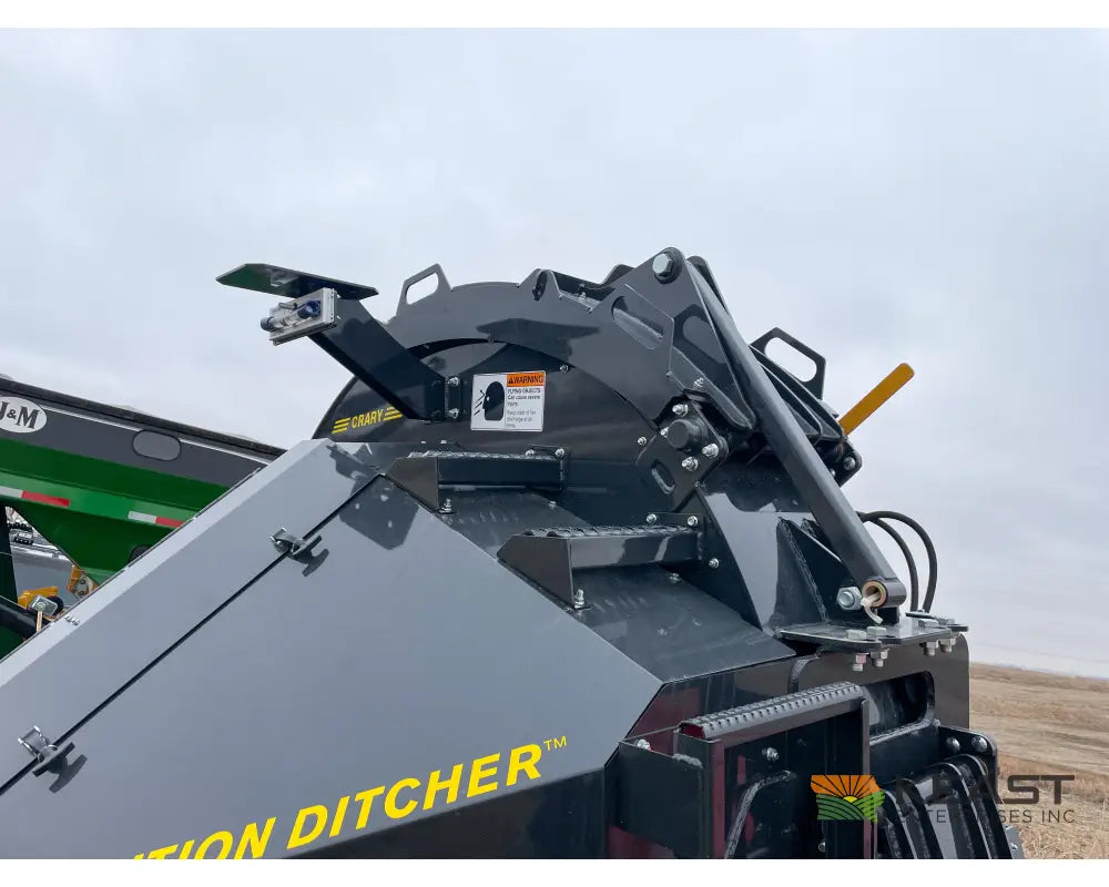 Crary Revolution Ditcher 6.5’ Rotor Elevation Control Kit Floatation Tires GPS Mast Rotary Ditchers