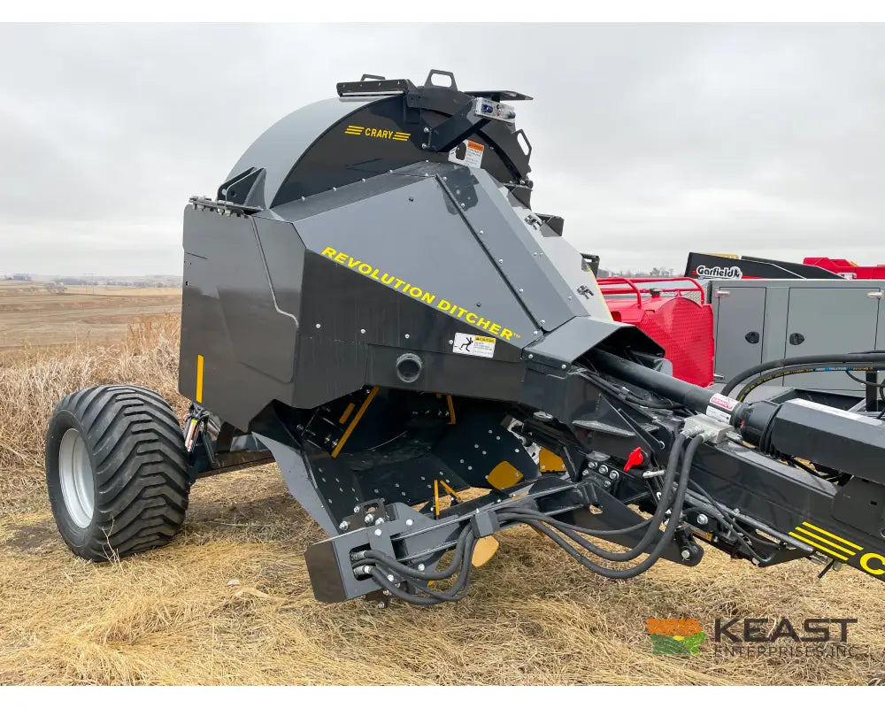 Crary Revolution Ditcher 6.5’ Rotor Elevation Control Kit Floatation Tires GPS Mast Rotary Ditchers