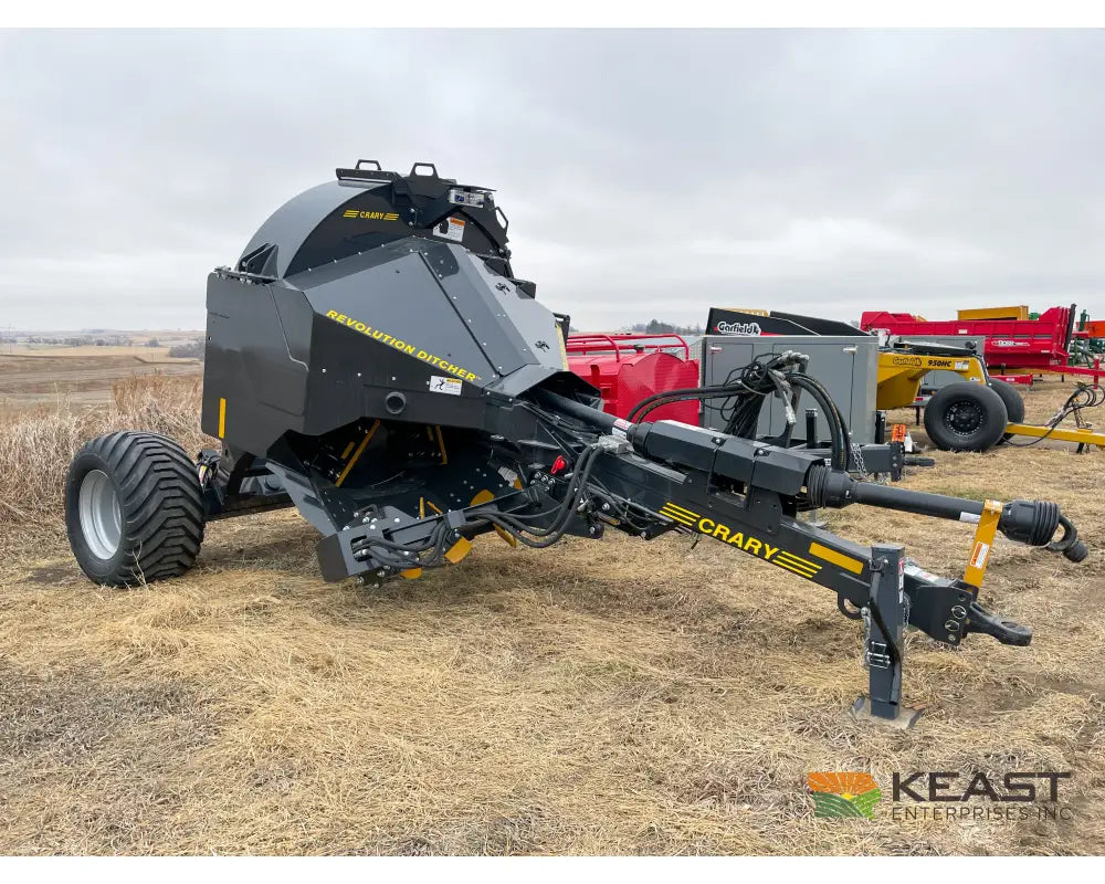 Crary Revolution Ditcher 6.5’ Rotor Elevation Control Kit Floatation Tires GPS Mast Rotary Ditchers