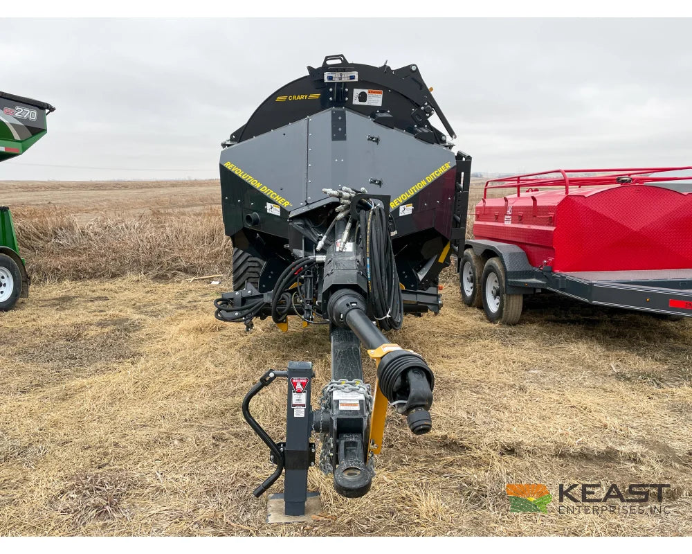 Crary Revolution Ditcher 6.5’ Rotor Elevation Control Kit Floatation Tires GPS Mast Rotary Ditchers