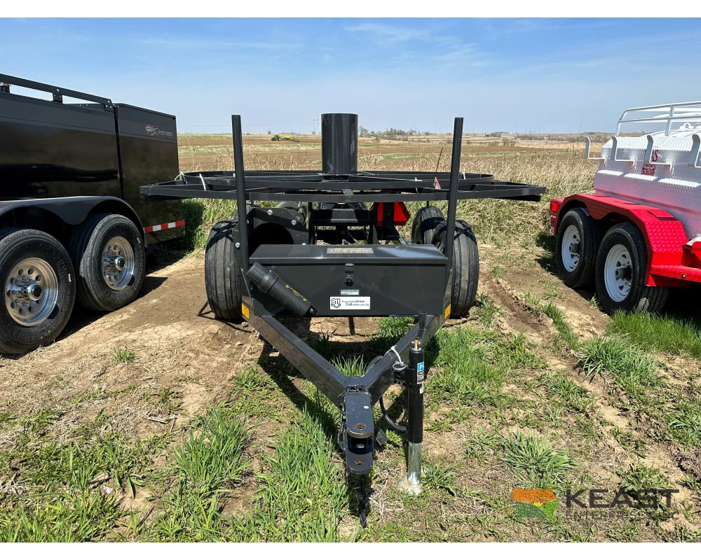 Crary Tandem Axle Stringer Trailer Electric Spool Brake Tile Stringer Trailers