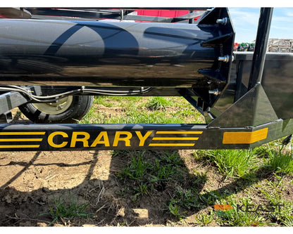Crary Tandem Axle Stringer Trailer Electric Spool Brake Tile Stringer Trailers