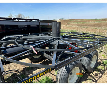 Crary Tandem Axle Stringer Trailer Electric Spool Brake Tile Stringer Trailers