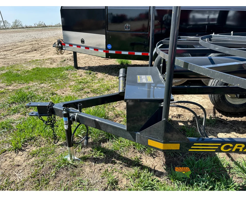 Crary Tandem Axle Stringer Trailer Electric Spool Brake Tile Stringer Trailers