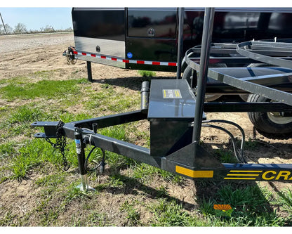 Crary Tandem Axle Stringer Trailer Electric Spool Brake Tile Stringer Trailers