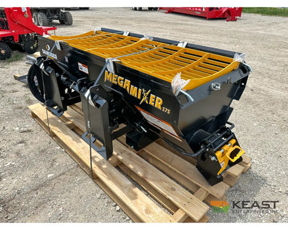 Danuser Mega Mixer Mixing Bucket - 3/4 Yard Capacity 8’’ Auger Skid Steer Mount S75 Mixing Bucket