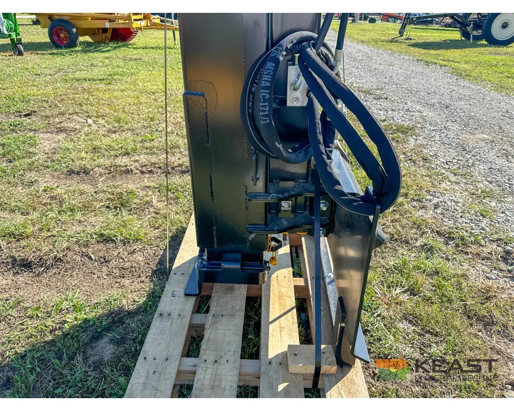 Danuser SM40 Post Driver 40’’ Stroke 96’’ Hoses 300 lb Hammer Skid Steer Mount Post Drivers