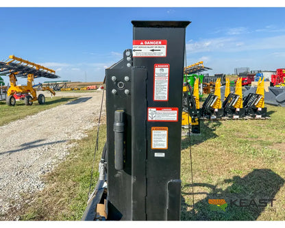 Danuser SM40 Post Driver 40’’ Stroke 96’’ Hoses 300 lb Hammer Skid Steer Mount Post Drivers