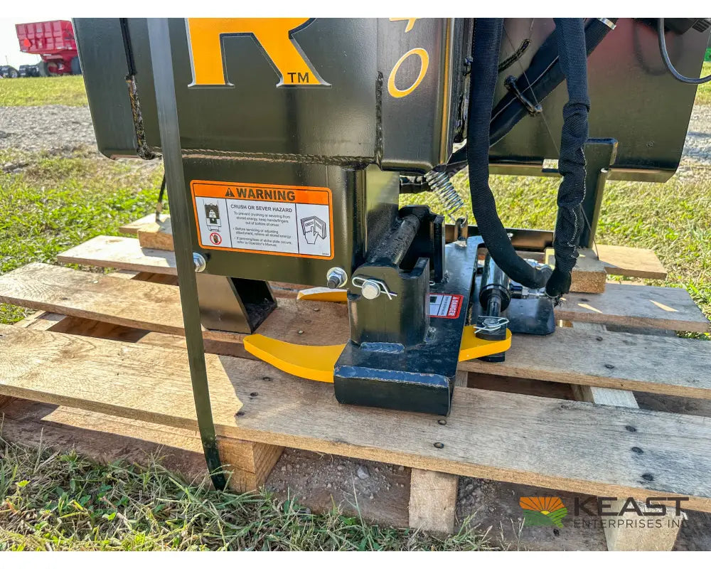 Danuser SM40 Post Driver Hyd Tilt Grapple 40’’ Stroke 96’’ Hoses 300 lb Hammer Skid Steer Mount Post Drivers