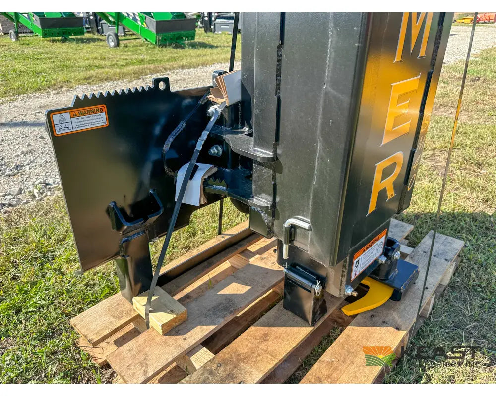 Danuser SM40 Post Driver Hyd Tilt Grapple 40’’ Stroke 96’’ Hoses 300 lb Hammer Skid Steer Mount Post Drivers