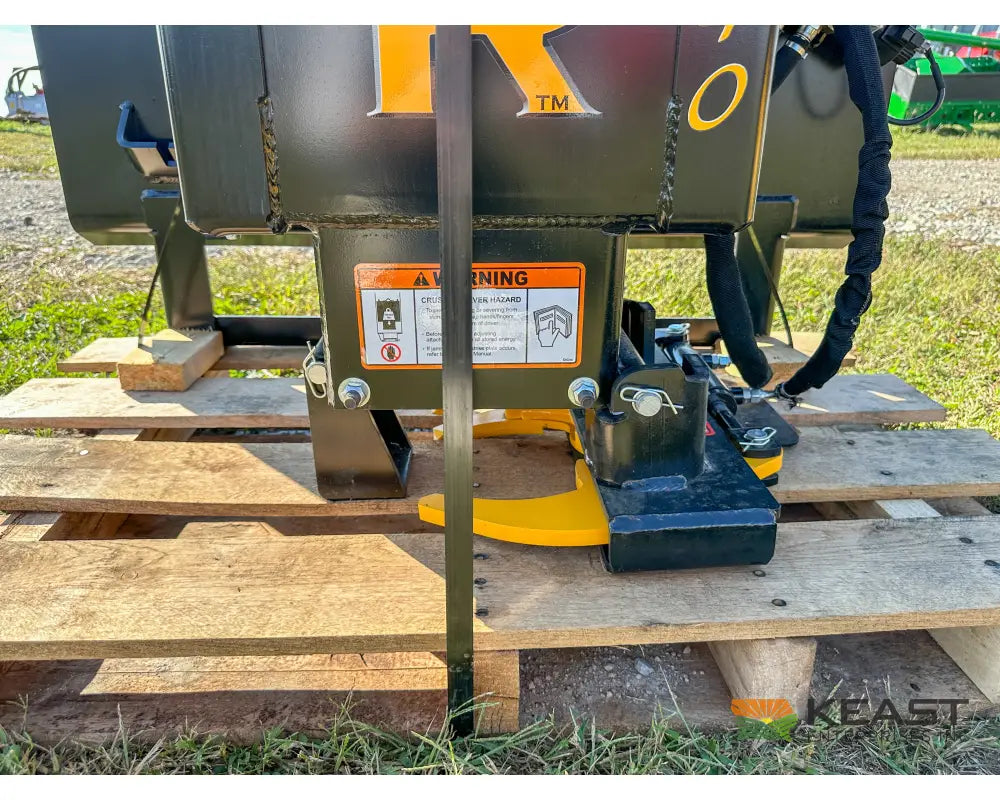 Danuser SM40 Post Driver Hyd Tilt Grapple 40’’ Stroke 96’’ Hoses 300 lb Hammer Skid Steer Mount Post Drivers