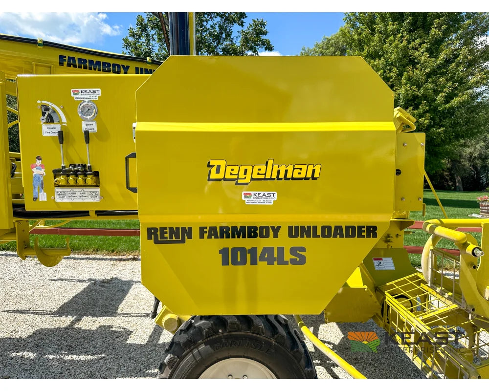 Degelman Renn 1014LS Grain Bag Unloader Hydraulic Bag Collection 9’ & 10’ Bags Grain Bag Unloaders