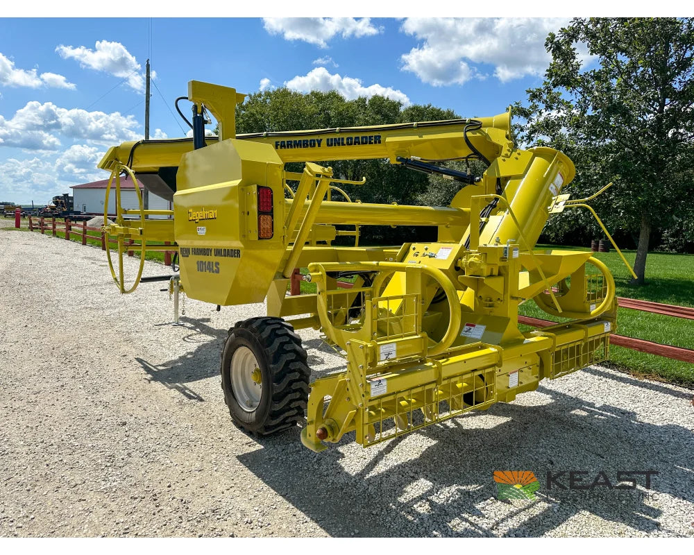 Degelman Renn 1014LS Grain Bag Unloader Hydraulic Bag Collection 9’ & 10’ Bags Grain Bag Unloaders