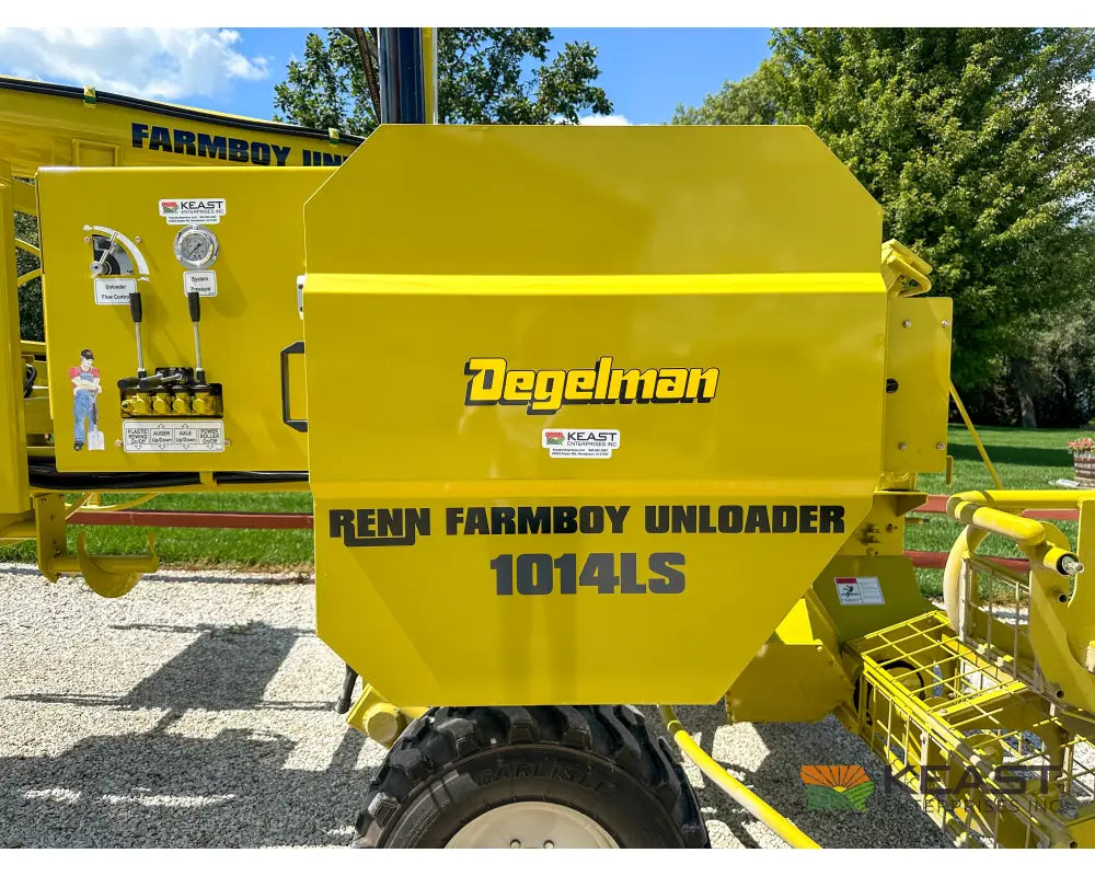 Degelman Renn 1014LS Grain Bag Unloader Hydraulic Bag Collection 9’ & 10’ Bags Grain Bag Unloaders
