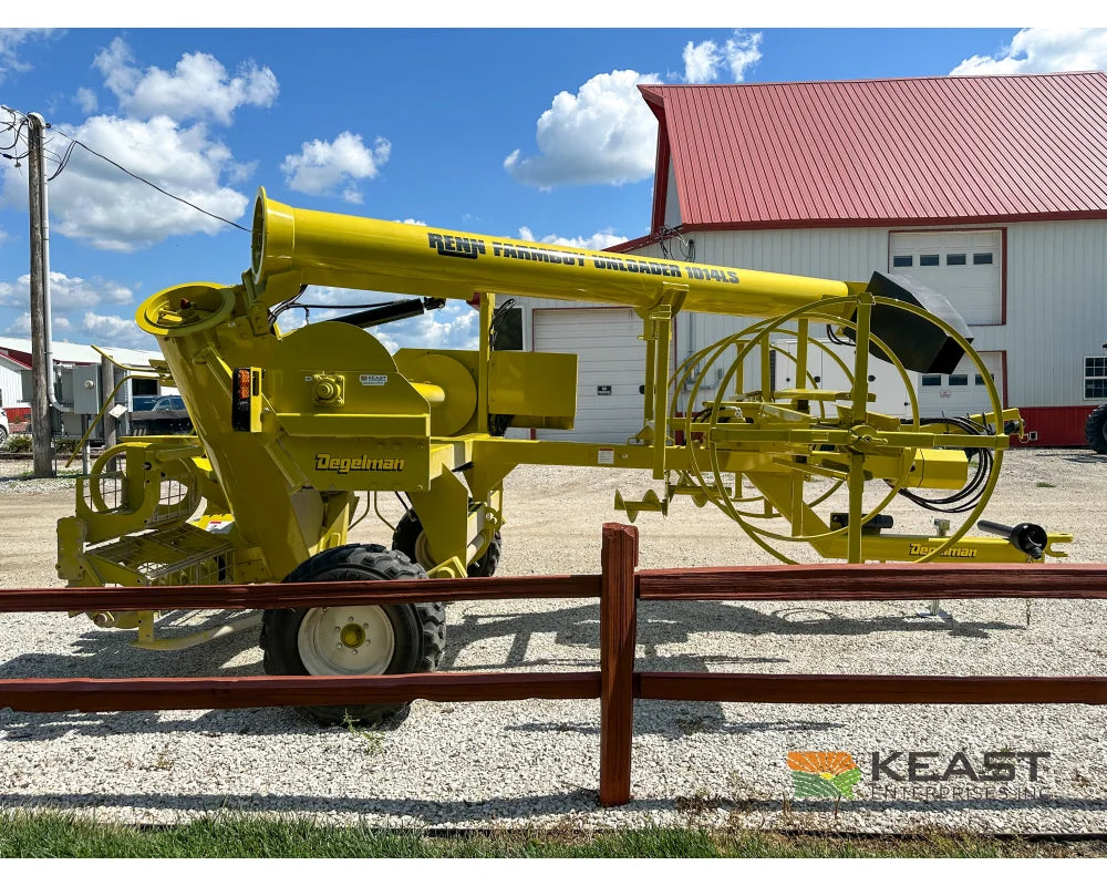 Degelman Renn 1014LS Grain Bag Unloader Hydraulic Bag Collection 9’ & 10’ Bags Grain Bag Unloaders