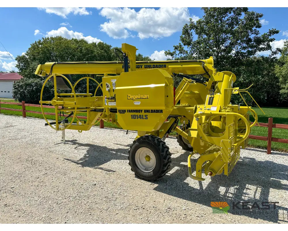 Degelman Renn 1014LS Grain Bag Unloader Hydraulic Bag Collection 9’ & 10’ Bags Grain Bag Unloaders