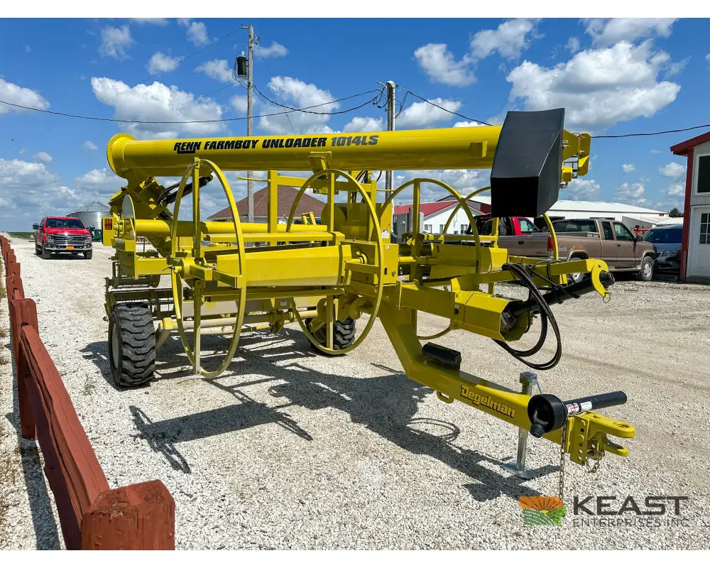 Degelman Renn 1014LS Grain Bag Unloader Hydraulic Bag Collection 9’ & 10’ Bags Grain Bag Unloaders