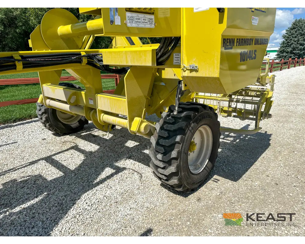 Degelman Renn 1014LS Grain Bag Unloader Hydraulic Bag Collection 9’ & 10’ Bags Grain Bag Unloaders